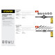 STAYER MaXCut, 8 предметов, инструментальная сталь, набор плашек (28015-H8) купить в Сочи
