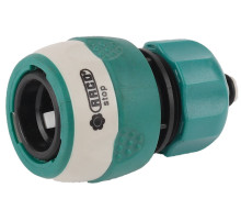 RACO COMFORT-PLUS, 1/2″, из ABS-пластика с TPR, с автостопом, для шланга, быстросъемный соединитель (4248-55233C)