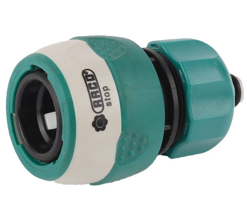 RACO COMFORT-PLUS, 1/2″, из ABS-пластика с TPR, с автостопом, для шланга, быстросъемный соединитель (4248-55233C) купить  в Сочи