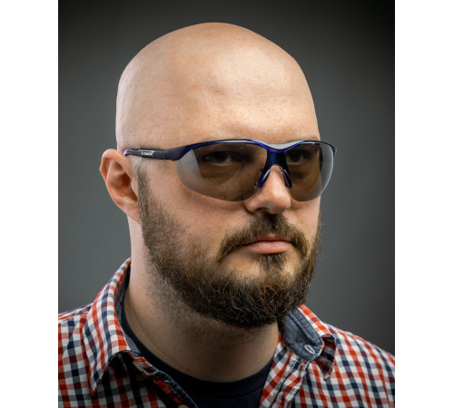 ЗУБР ПРОГРЕСС, открытого типа, серые, стекло устойчивое к царапинам и запотеванию, защитные очки, Профессионал (110323) купить  в Сочи