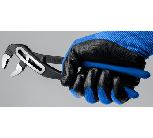 ЗУБР Профи 250 мм, захват 60 мм, CrV, переставные клещи с широким зевом (2244-25) купить  в Сочи