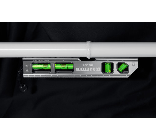 KRAFTOOL BILLET-20, 8 в 1, 200 мм, точность 0.3 мм/м, 4 глазка, брусковый магнитный уровень (34790) купить  в Сочи