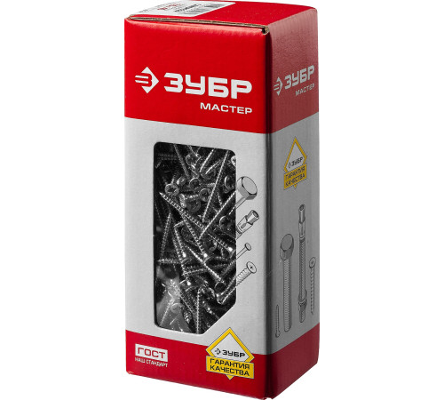 ЗУБР СУ-Б, 45 х 3.5 мм, белый цинк, 300 шт, универсальный саморез (4-300371-35-045) купить  в Сочи