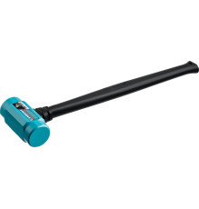 СИБИН 5 кг, 600 мм, цельностальная кувалда с удлинённой обрезиненной рукояткой (20132-5)