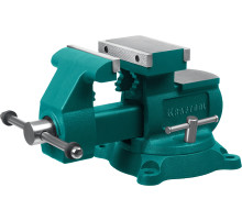 KRAFTOOL Reversible 140 мм, расход 273 мм, Слесарные тиски (32705-140) KRAFTOOL Reversible 140 мм, расход 273 мм, Слесарные тиски (32705-140)