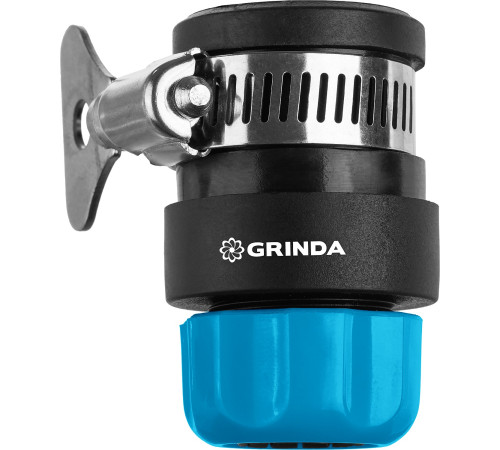 GRINDA TCC-34, диаметр 3/4″, с металлическим хомутом, для шланга, быстросъемный соединитель, PROLine (8-426335) купить в Сочи GRINDA TCC-34, диаметр 3/4″, с металлическим хомутом, для шланга, быстросъемный соединитель, PROLine (8-426335) купить в Сочи