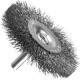 ЗУБР 38 мм, витая, стальная проволока 0.3 мм, щетка дисковая для дрели, Профессионал (35198-038) купить  в Сочи