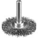 ЗУБР 38 мм, витая, стальная проволока 0.3 мм, щетка дисковая для дрели, Профессионал (35198-038) купить  в Сочи