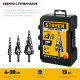 STAYER Pro-Max 3 шт, 4-30мм, винтовая спираль, набор сверл ступенчатых (29661-4-30-H3) купить в Сочи