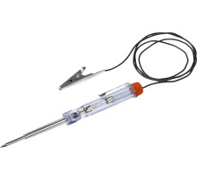 ЗУБР 6 - 24 В, пластик, клипса, на подвеске, провод 86 см, электрический пробник для автопроводки (25745)