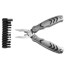 STAYER PROFESSIONAL, мультитул, 12в1, силовая модель, с набором бит, нейлоновый чехол, 105мм (22852)