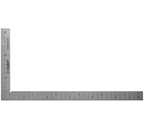 ЗУБР Цель, 300 х 150 мм, цельнометаллический нержавеющий угольник, Профессионал (34350-30) купить  в Сочи