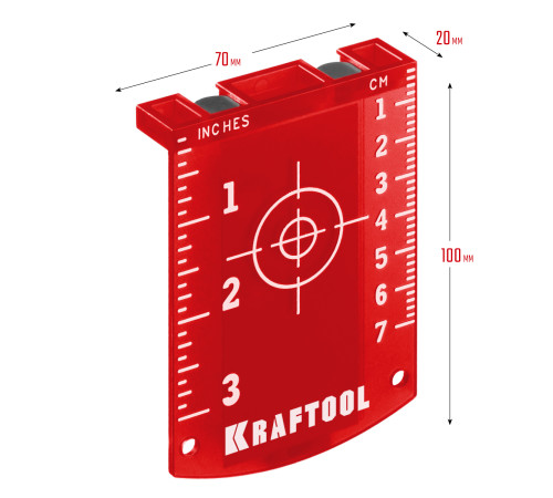 KRAFTOOL мишень для лазерных приборов (34725) купить  в Сочи
