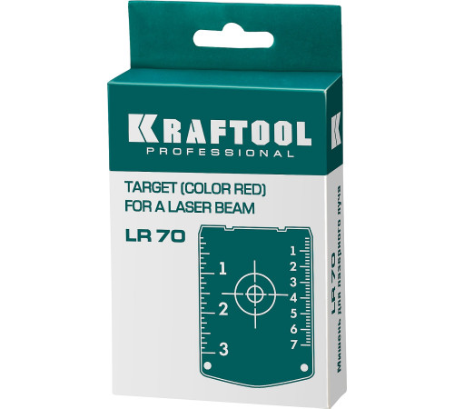 KRAFTOOL мишень для лазерных приборов (34725) купить  в Сочи