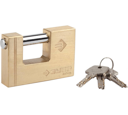 ЗУБР 90 мм, П-образная форма, навесной замок (37295-90) купить  в Сочи