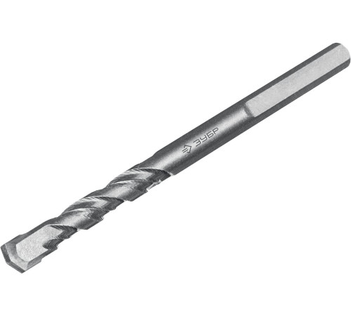 ЗУБР 5 x 85 мм, трехгранный хвостовик, сверло по бетону усиленное, Профессионал (2916-085-05) купить  в Сочи