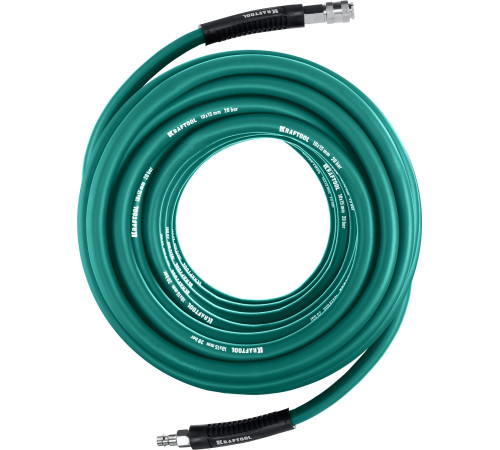 KRAFTOOL 10 м, 10 х 15 мм, 20 бар, воздушный шланг с поворотными фитингами рапид (06588-10) купить  в Сочи