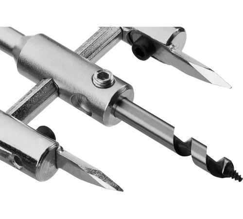 ЗУБР d 40-200 мм, глубина реза 30 мм, регулируемое сверло по дереву (29440-200) купить  в Сочи