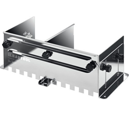 KRAFTOOL BUNKER зуб 14*14 мм, до 600 мм, нерж. сталь, Раздвижная гребенка для плитки (0808-14) купить  в Сочи