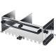 KRAFTOOL BUNKER зуб 14*14 мм, до 600 мм, нерж. сталь, Раздвижная гребенка для плитки (0808-14) купить  в Сочи