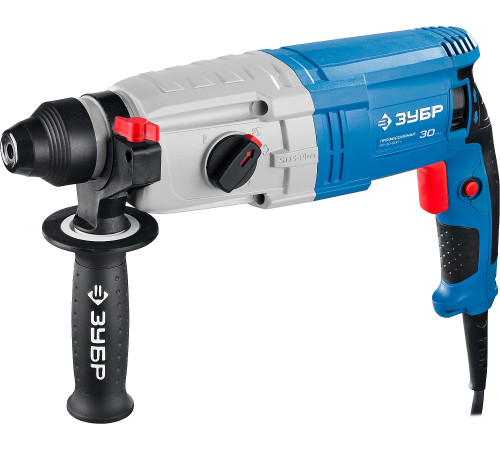 ЗУБР 30 мм, 900 Вт, перфоратор SDS Plus, Профессионал (ЗП-30-900 К) купить  в Сочи