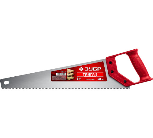 ЗУБР Тайга-5, 450 мм, ножовка для быстрого реза (15083-45) купить  в Сочи