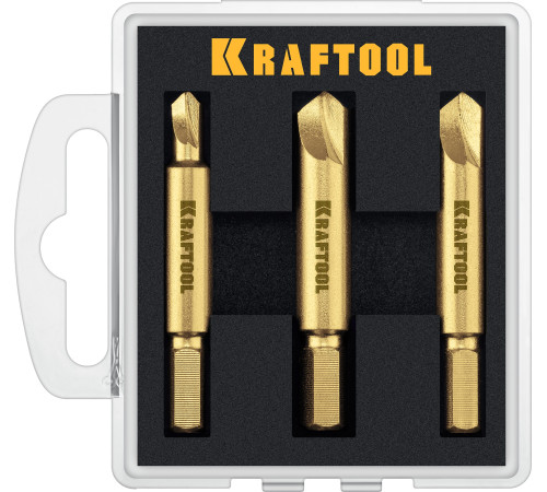 KRAFTOOL 3 шт, набор экстракторов поврежденного крепежа (26770-H3) купить  в Сочи KRAFTOOL 3 шт, набор экстракторов поврежденного крепежа (26770-H3) купить  в Сочи