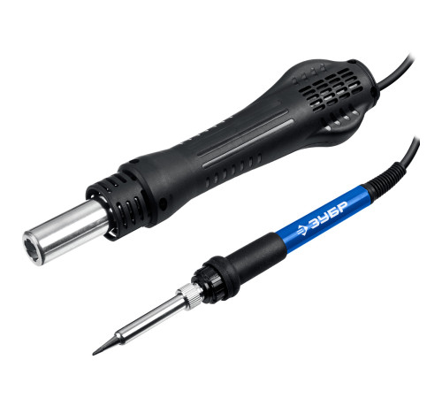 ЗУБР ПСР-650, 100 - 500°С, 650 Вт, 2 в 1, ремонтная паяльная станция, Профессионал (55427) купить  в Сочи