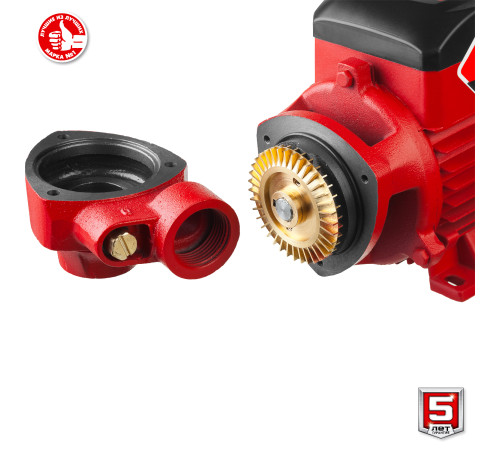 ЗУБР 400 Вт , поверхностный вихревой насос, корпус из чугуна (НС-М1-400-Ч) купить  в Сочи