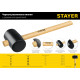 STAYER 450 г, чёрная резиновая киянка (20505-65) купить  в Сочи