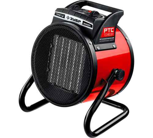 ЗУБР 3 кВт, электрическая тепловая пушка (ТПК-3Р) купить  в Сочи