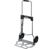 STAYER PROTruck, до 70кг, каркас и платформа из алюминия, платформа 39х28см, колеса d13 см, вес 3.0кг, складная хозяйственная тележка (38755-70)