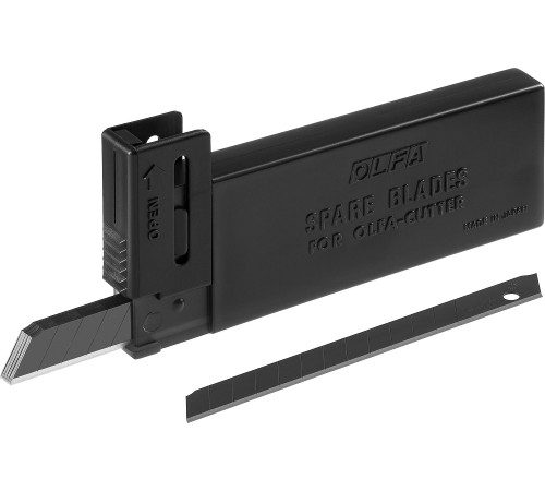 OLFA EXCEL BLACK, 9 х 80 х 0.38 мм, 10 шт, сегментированные лезвия (OL-ABB-10B) купить в Сочи OLFA EXCEL BLACK, 9 х 80 х 0.38 мм, 10 шт, сегментированные лезвия (OL-ABB-10B) купить в Сочи