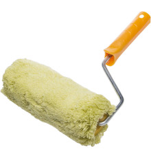 STAYER SYNTEX, 58 х 180 мм, бюгель 8 мм, ворс 18 мм, полиакрил, все виды ЛКМ, фасадный валик с ручкой, Professional (0322-18)