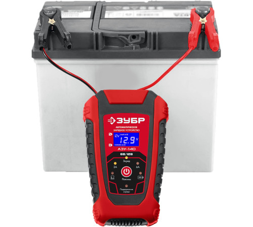 ЗУБР АЗУ-140, 6/12 В, 6 А, автоматическое зарядное устройство (59310) купить  в Сочи