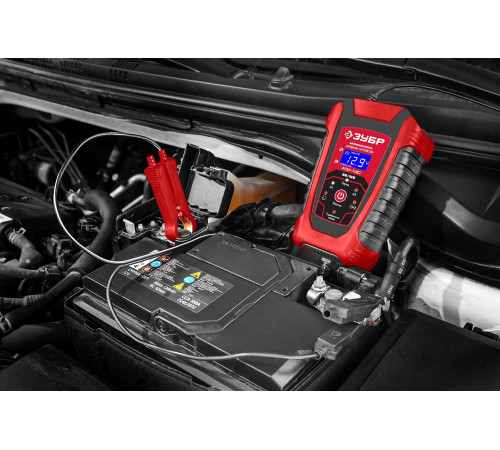 ЗУБР АЗУ-140, 6/12 В, 6 А, автоматическое зарядное устройство (59310) купить  в Сочи