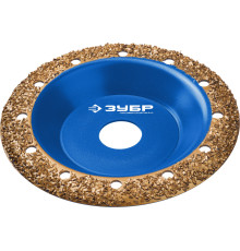 ЗУБР №2 среднее зерно, 125 мм, ВК8, наклонная обдирочно-шлифовальная чашка, Профессионал (33435-2)