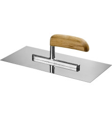 ЗУБР 130 х 280 мм, буковая ручка, штукатурная гладилка, Профессионал (0806)