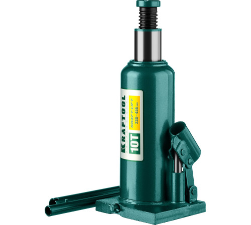 KRAFTOOL KRAFT-LIFT, 10 т, 230 - 460 мм, бутылочный гидравлический домкрат (43462-10) купить  в Сочи