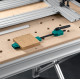 KRAFTOOL KRAFTFLEX MFT-SP, в отверстия 20 мм, горизонтальный упор/струбцина (32802) для фиксации заготовок во время механической обработки на монтажном столе