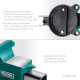 KRAFTOOL STEEL, 100 мм, стальные слесарные тиски (32701-100) купить в Сочи