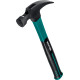 KRAFTOOL Fiberglass-M, 560 г, столярный молоток-гвоздодёр (20265-56) купить в Сочи