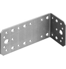 ЗУБР УКА-2.0, 90 x 70 x 140 x 2 мм, цинк, асимметричный крепежный уголок (310156-90)