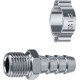 ЗУБР штуцер ″елочка″, 10 мм - 1/4″M, переходник с обжимным хомутом, Профессионал (64924-1/4-10) купить в Сочи