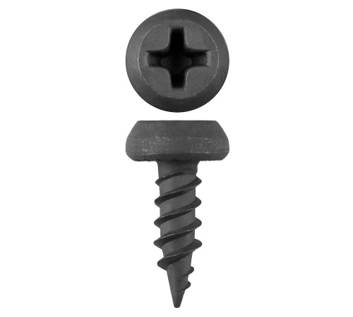 ЗУБР КЛМ-Ф, 11 х 3.5 мм, фосфатированное покрытие, конусная головка, 1200 шт, саморез для листового металла (4-300111-35-11) купить  в Сочи