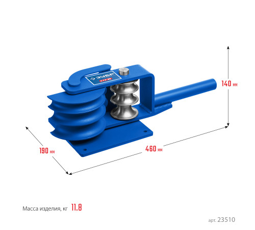 ЗУБР СТР1, станок трубогибочный ручной, Профессионал (23510) купить  в Сочи