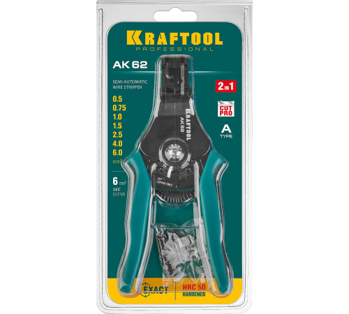 KRAFTOOL АК-62, 0.5 - 6 мм2, полуавтоматический стриппер (22681) купить в Сочи KRAFTOOL АК-62, 0.5 - 6 мм2, полуавтоматический стриппер (22681) купить в Сочи
