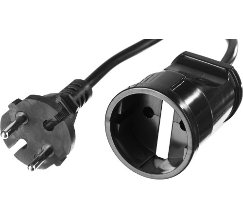 ЗУБР ПВС-207-Ш, ПВС, 2 x 0.75 мм2, 50 м, 2200 Вт, силовой удлинитель-шнур (55023-50) купить  в Сочи