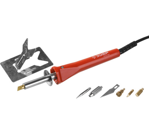 ЗУБР 30 Вт, прибор для выжигания с набором насадок (55426) купить  в Сочи