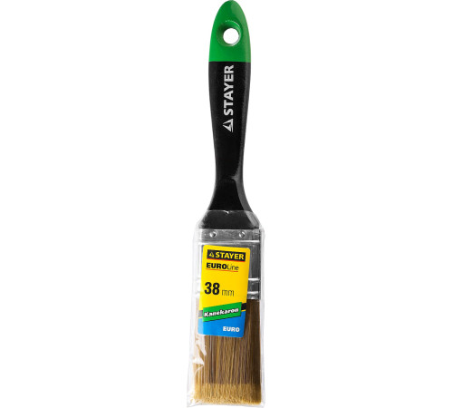 STAYER UNIVERSAL-ARTEX, 38 мм, 1.5″, искусственная щетина, деревянная ручка, для высокотекучих ЛКМ, плоская кисть (0106-038) купить в Сочи STAYER UNIVERSAL-ARTEX, 38 мм, 1.5″, искусственная щетина, деревянная ручка, для высокотекучих ЛКМ, плоская кисть (0106-038) купить в Сочи